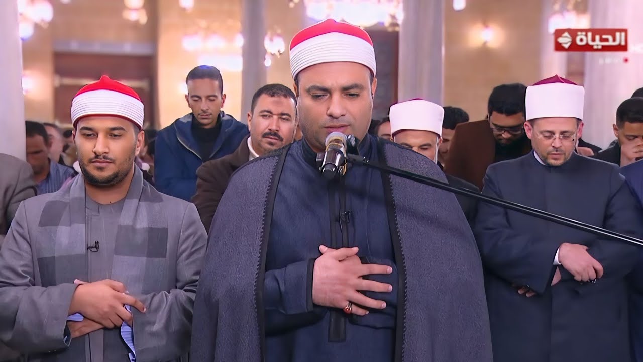 الشيخ محمود عبدالباسط | الشيخ بلال سيف | صلاة العشاء والتراويح ٢٠ رمضان مسجد الإمام الحسين 2026