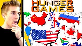 Country Hunger Games Simulator  Which nation will control the world map!