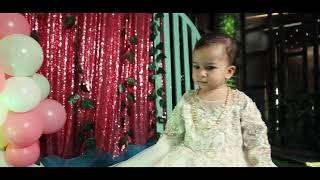 Anayza 1st Birhday Video