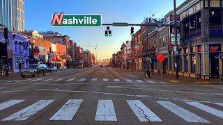 Driving Nashville: A Musical Journey Through the Heart of Tennessee - 4K 60FPS HDR Wealth