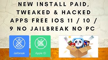 NEW Install PAID, Tweaked & Hacked Apps FREE iOS 12 / 11 / 10 NO Jailbreak NO PC iPhone iPad iPod