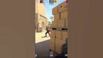 CS2 - Mirage mp9 4k clutch #cs2 #counterstrike2 #counterstrike #shorts #highlights #cs