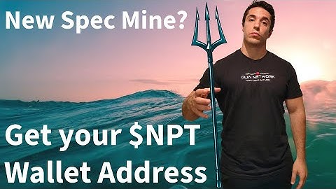 New Spec Mine!? How To Get Your Mining Address