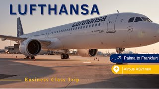 Lufthansa Business Class A321neo | Palma to Frankfurt | May 2023 | 4K