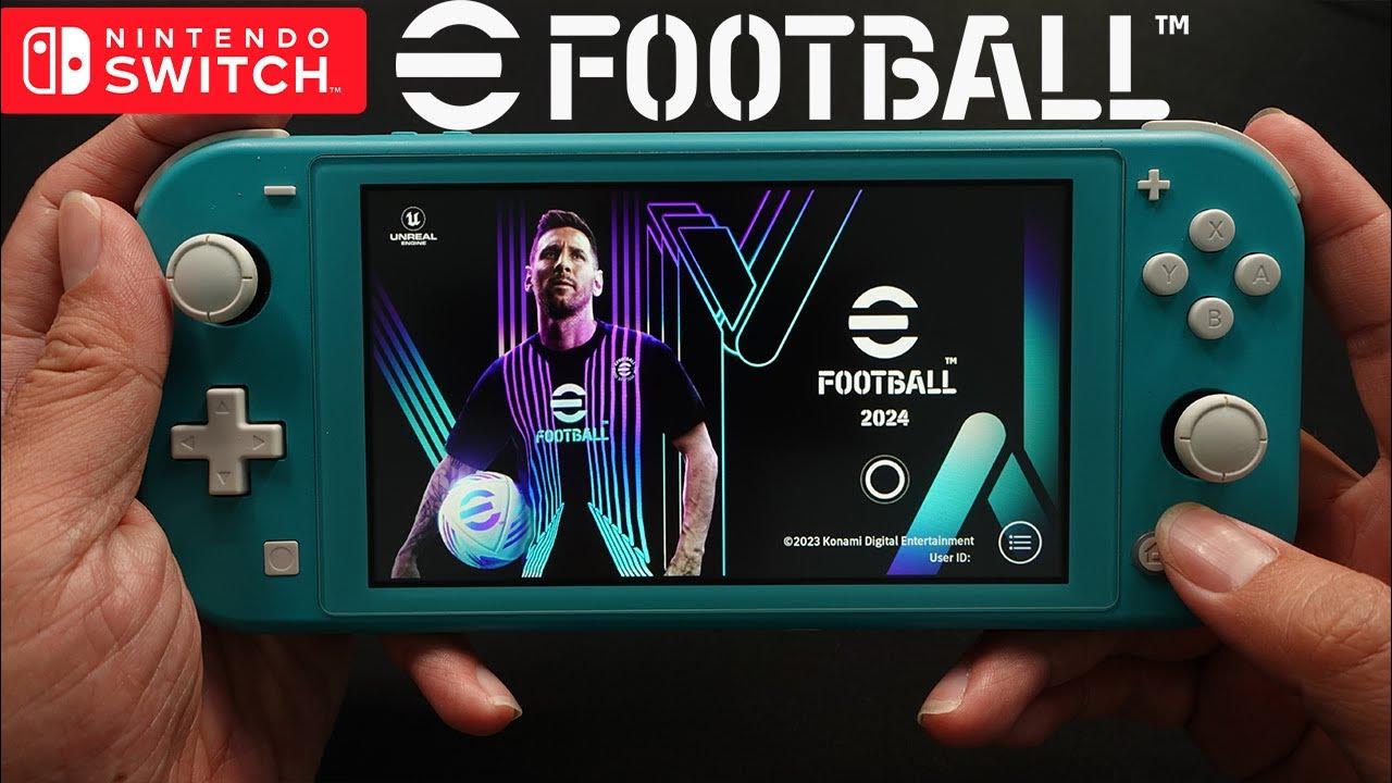 eFootball 2024 On Nintendo Switch LITE YouTube