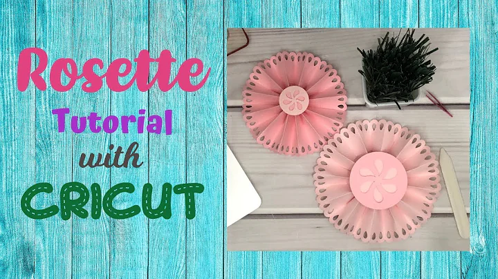 How to make Rosette with Cricut