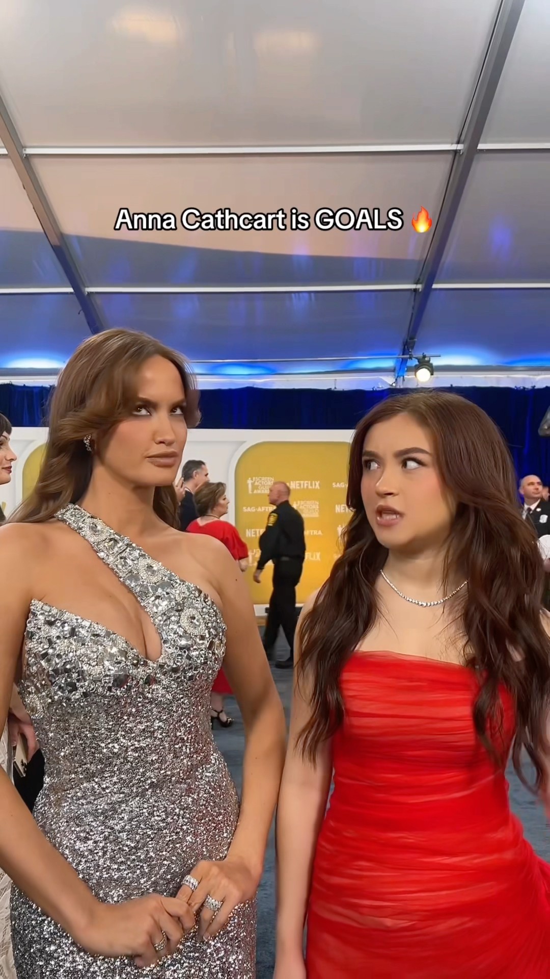 Anna Cathcart ladies \u0026 gentlemen ?????? @TheSAGAwards ​#sagawards