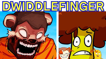 FNF DWIDDLEFINGER ALL ENDINGS + CUTSCENES (Alternated Twiddlefinger - Max Fry Pro Vs Broccoli)