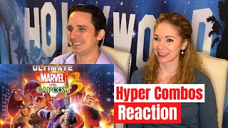 Ultimate Marvel vs Capcom 3 All Hyper Combos Reaction