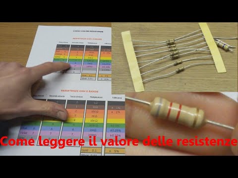 Video: Come Scoprire Il Valore Del Resistore