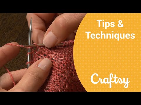 How to Un-Knit a Mistake