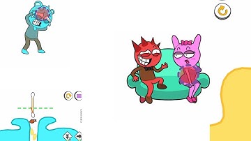 Help Sprunky: tricky story puzzle game Level 1 - 25 wolkthrough