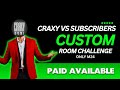 BGMI Custom Room Challenge 💥 | Entry ₹30 | Win & Get Your Money Back 💰 | Rush Gameplay 🔫