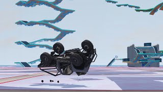 Beamng + parkour = Crash