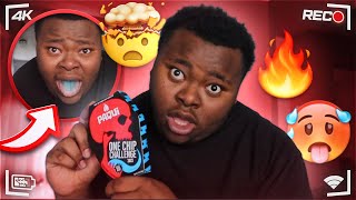 TRYING WORLDS HOTTEST CHIP PAQUIL ONE CHIP CHALLENGE(GONE WRONG)