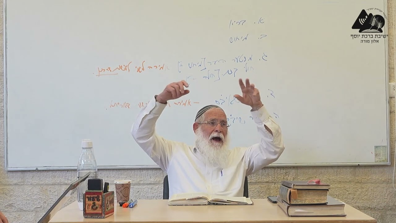 לקיחת תרופות | הלכות חולה | הרב אליקים לבנון | הלכות שבת תשפ"ה | 1