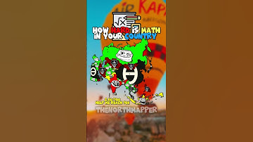 How hard is math in your country? ##mapper #mapping #edit #memes #viral #europe #sub #country #flag