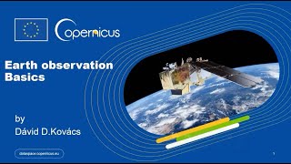 An introduction to Earth Observation, cloud processing of satellite imagery and CDSE
