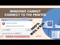 Fix error 0x000011b || Windows cannot connect to the printer || How to fix 0x000011b error