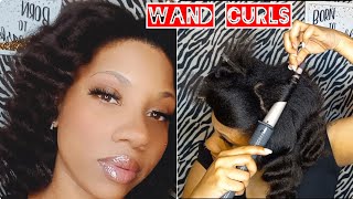 HOW TO WAND CURL NATURAL HAIR #naturalhair