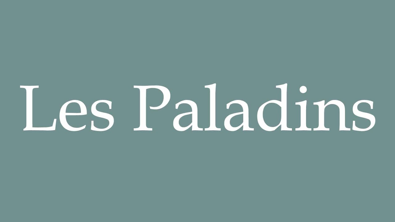 【レア】PRINCEVALIANT Le PaladindelaCroix仏語 How to Pronounce ''Les Paladins'' (The Paladins) Correctly in