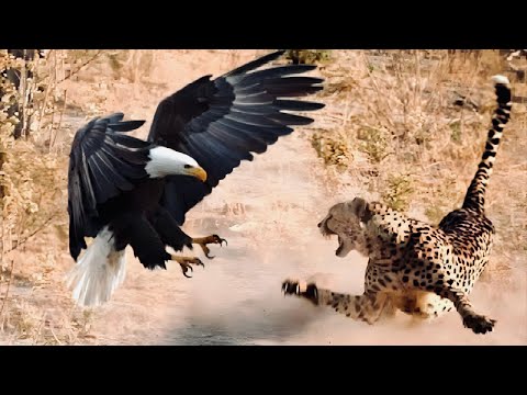 OMG! Eagle Attack on Leopard
