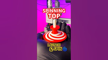 3D Printing Spinning Top with Launcher