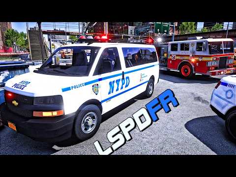 GTA 5 LSPDFR MODS 🚨 NYPD OLD MAP PATROL – Throwback New York Action!