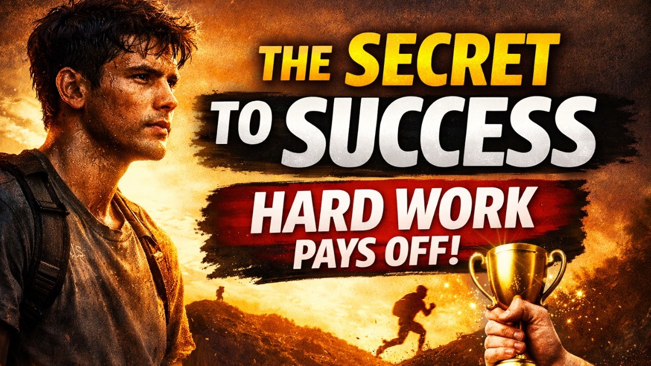 The Secret to Success | Power of Hard Work | A Life-Changing ...