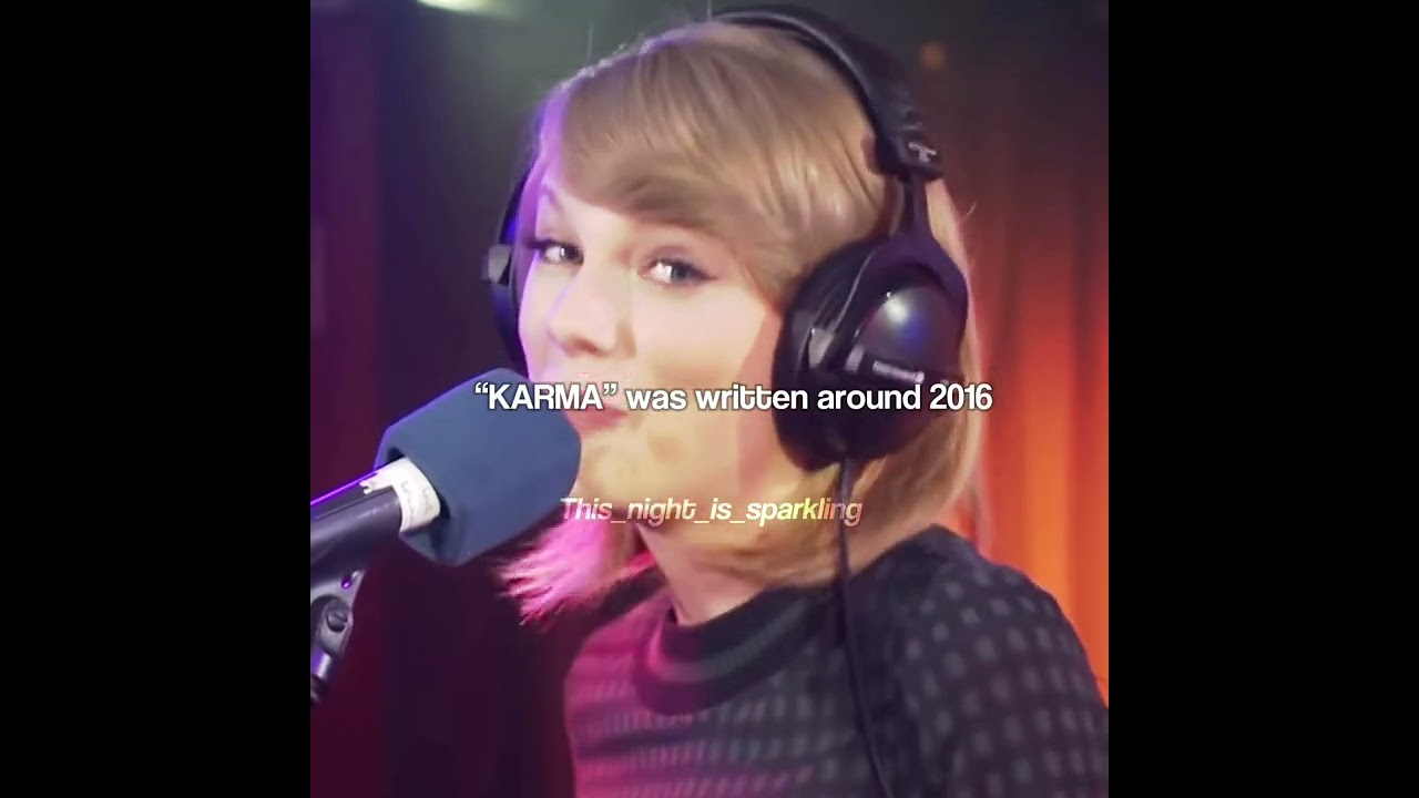 Karma - the lost TS album 😭🖤 