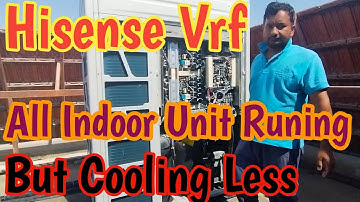 Hisense Vrf Ac All Indoor Cooling But1Not Cooling#Very Easy Way To Solve Cooling Problem Hisense Vrf