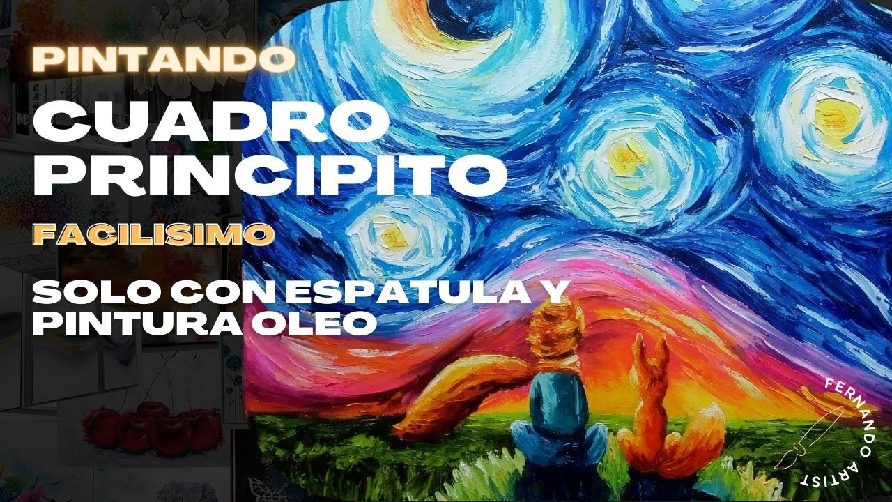 🎨 Cuadros al Óleo Fáciles