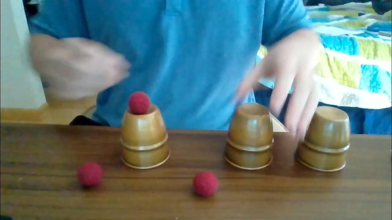 My Cups and Balls Routine YouTube