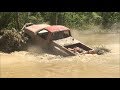 BIG MUD TRUCKS CROSSING A RIVER!!!