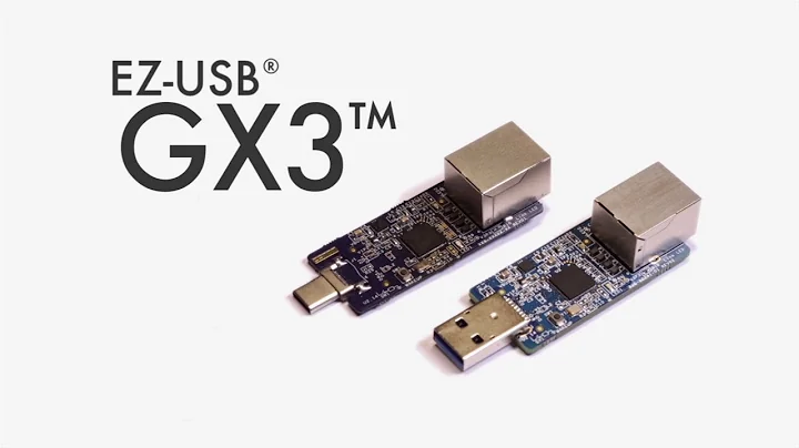 Introducing the new EZ-USB GX3 - USB 3.0 to Gigabit Ethernet Bridge Controller