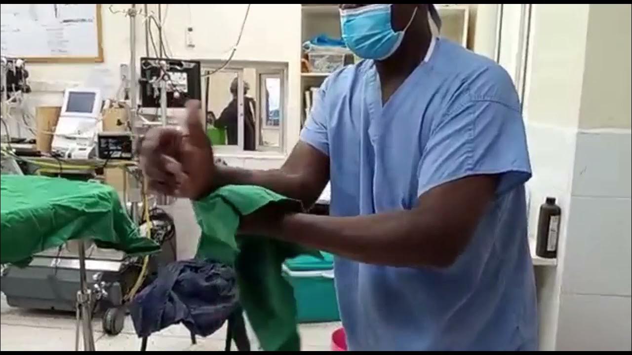 Most appropriate ways of doing closed and open gloving YouTube