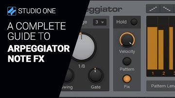 A guide to the Studio One ARPEGGIATOR - complete walkthrough tutorial