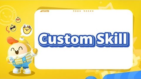 Eggy Code Tutorial - Custom Skill