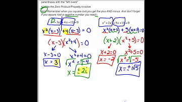 Alg 2 Sec. 5.3b Video Notes