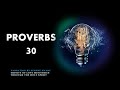 31 PROVERBS IN 31 DAYS- PROVERBS 30