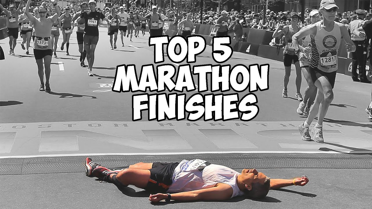 Top 5 Best Marathon Finishes HD YouTube