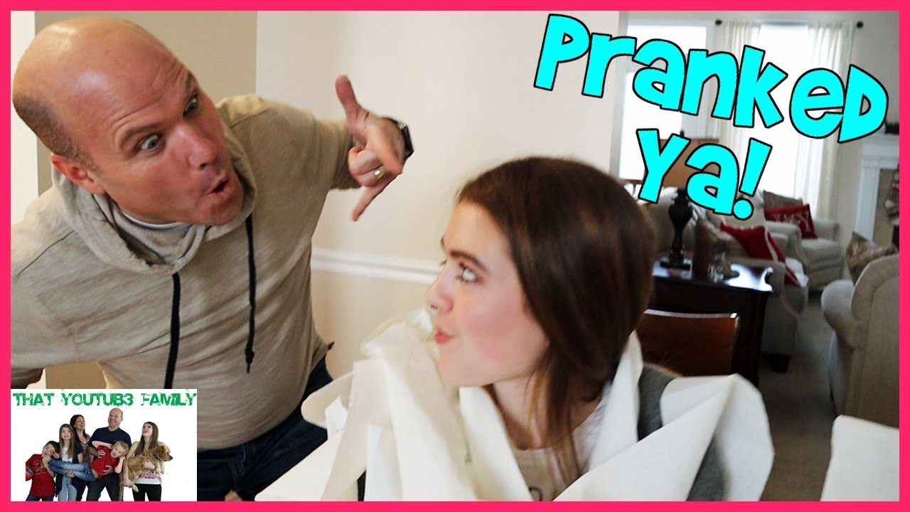 Prank Week Parents Sneaky Holiday Diy Funny Pranks That Youtub3 Family I Family Channel Youtube Prank Week Parents Sneaky Holiday Diy Funny Pranks That Youtub3 Family I Family Channel Youtube