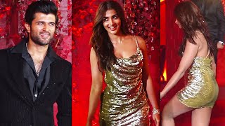 Vijay Deverakonda Looks Towards Pooja Hegde At Karan Johar Birthday Bash News Buzz