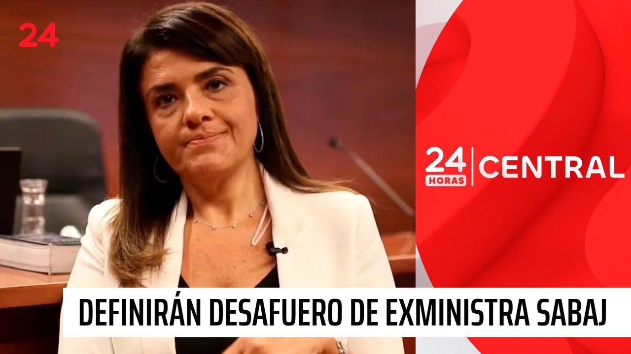 Exministra Verónica Sabaj a un paso de ser formalizada | 24 Horas TVN Chile