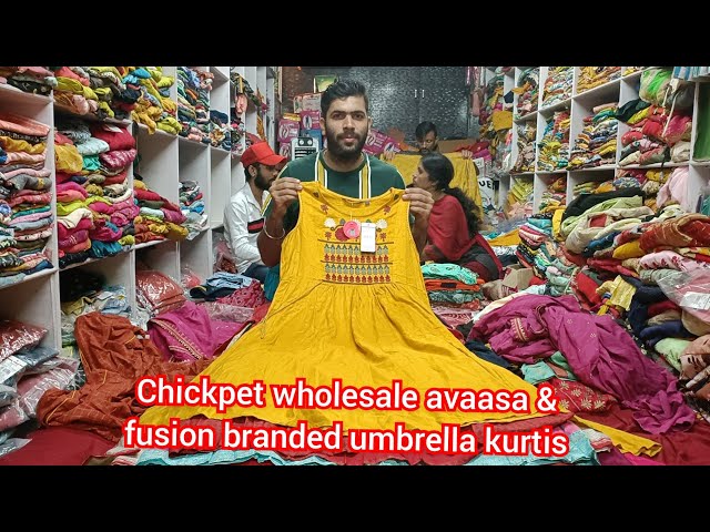 chickpet Bangalore wholesale branded Kurtis
