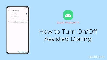 How to Turn On/Off Assisted Dialing [Android 14]