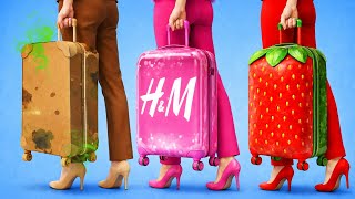 予算旅行 VS ファーストクラス旅行!123 GO! GOLDによるこれらのDIYハックで休暇を素晴らしいものにしよう!