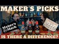 #makersmark Store Picks! Are They Really Different from Each Other?