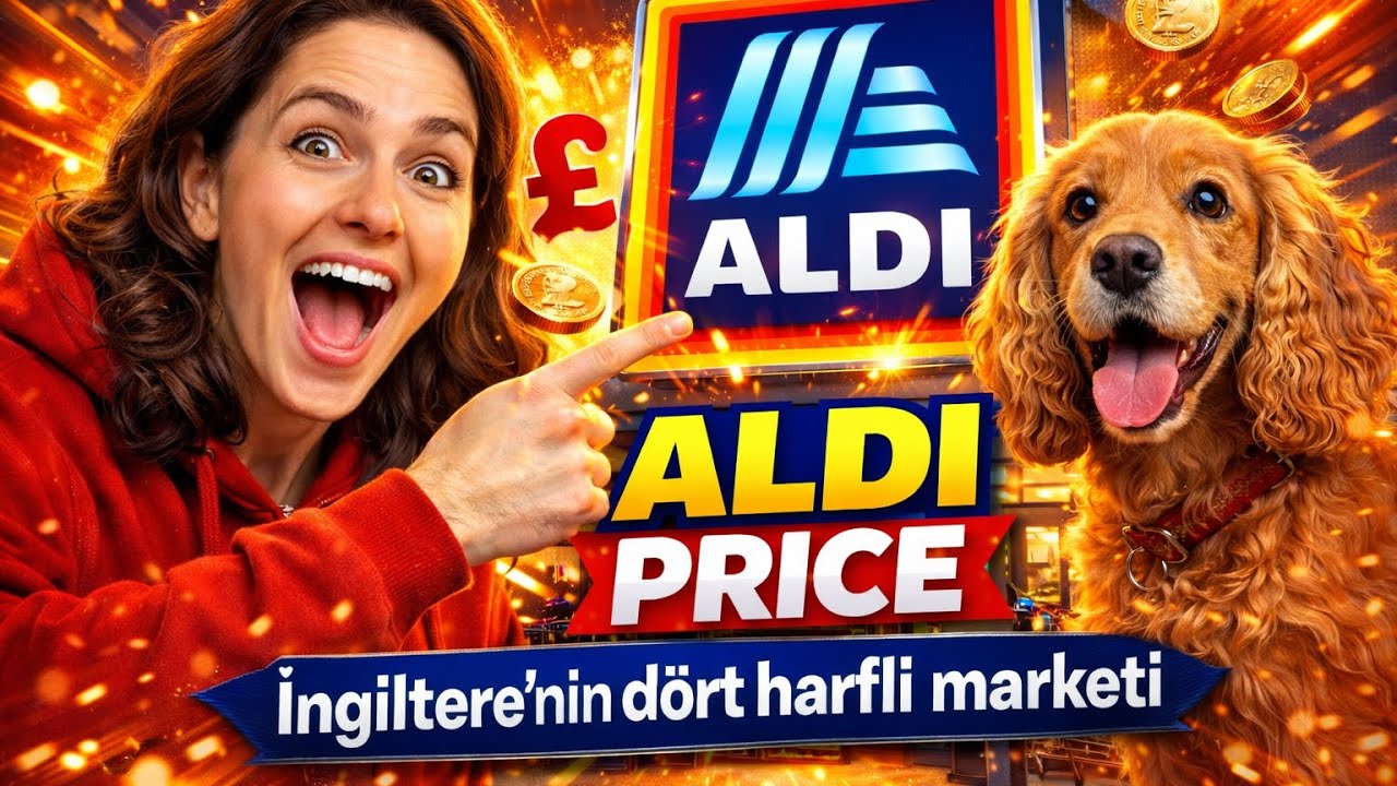 İngiltere’nin 4 harfli marketi Aldi-fiyatlarına hazır mısın?