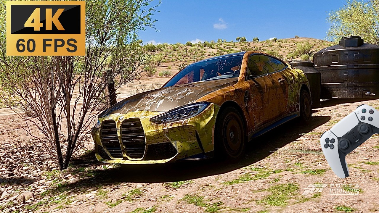 Rebuilding BMW M4 938HP | Forza Horizon 5 | Dualsense Controller gameplay